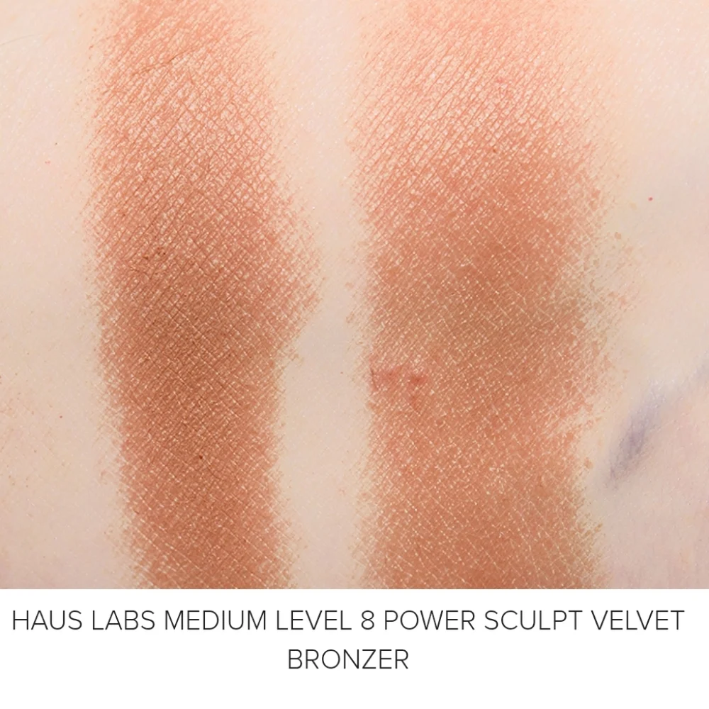 NIB $38 HAUS LABS BY LADY GAGA Velvet Talc-Free Powder Bronzer Medium Level 8